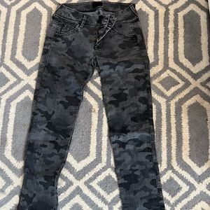 Hudson’s camo jeans